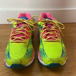 ASICS Gel-Nimbus Wmns Running Shoes 8/39.5 Neon